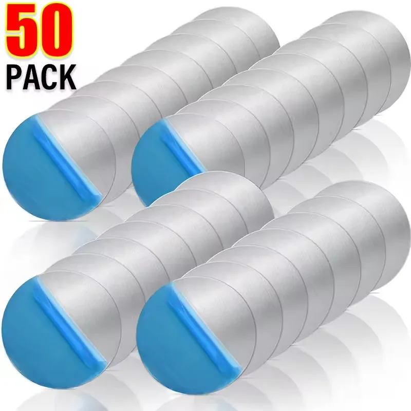 Phone Accessories Useful - 1/50 Stück ultradünne Metallplatten-Aufkleber für magnetische