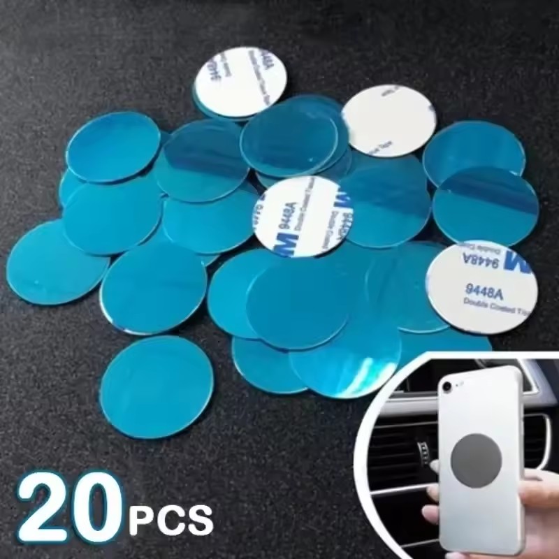 Phone Accessories Useful - 1/50 Stück ultradünne Metallplatten-Aufkleber für magnetische