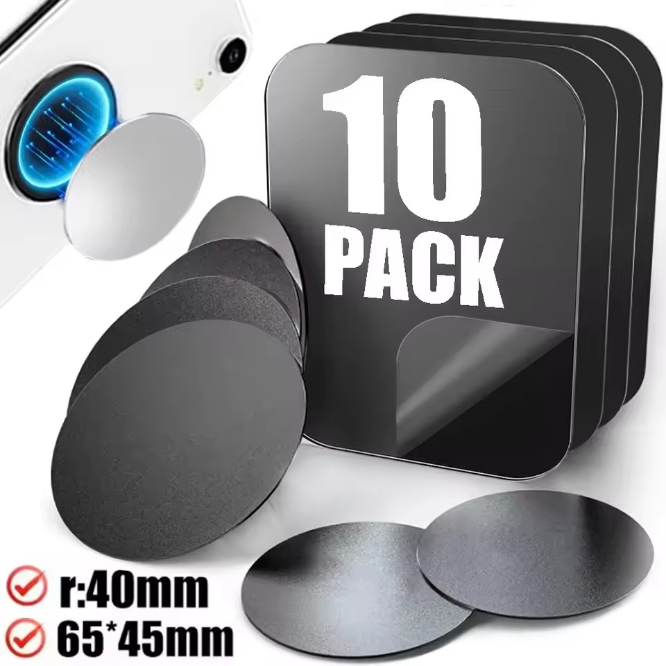 Phone Accessories Holder Car - Metallplatte für magnetische Handyhalterung im Auto,