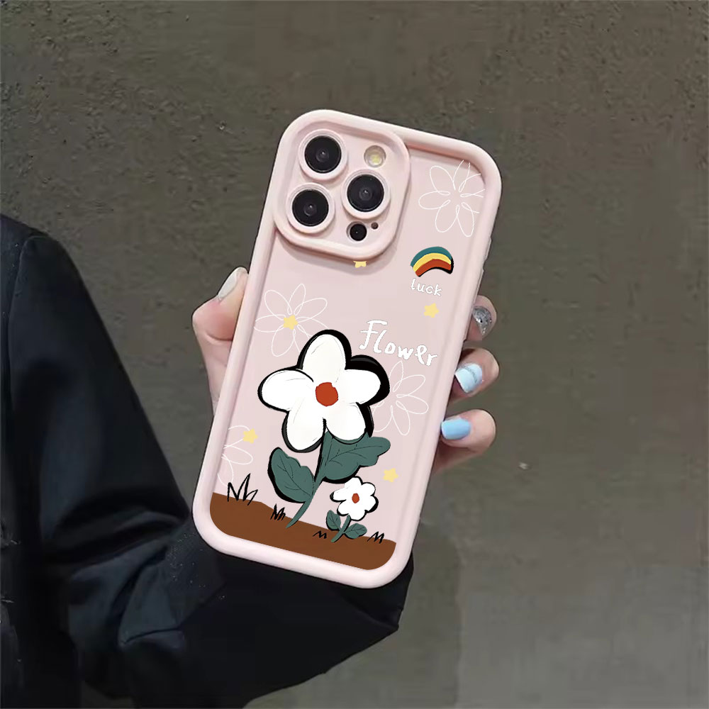 Glückliche Cartoon-Blumen Weic – Apple Iphone 15 Bewertung und Preis