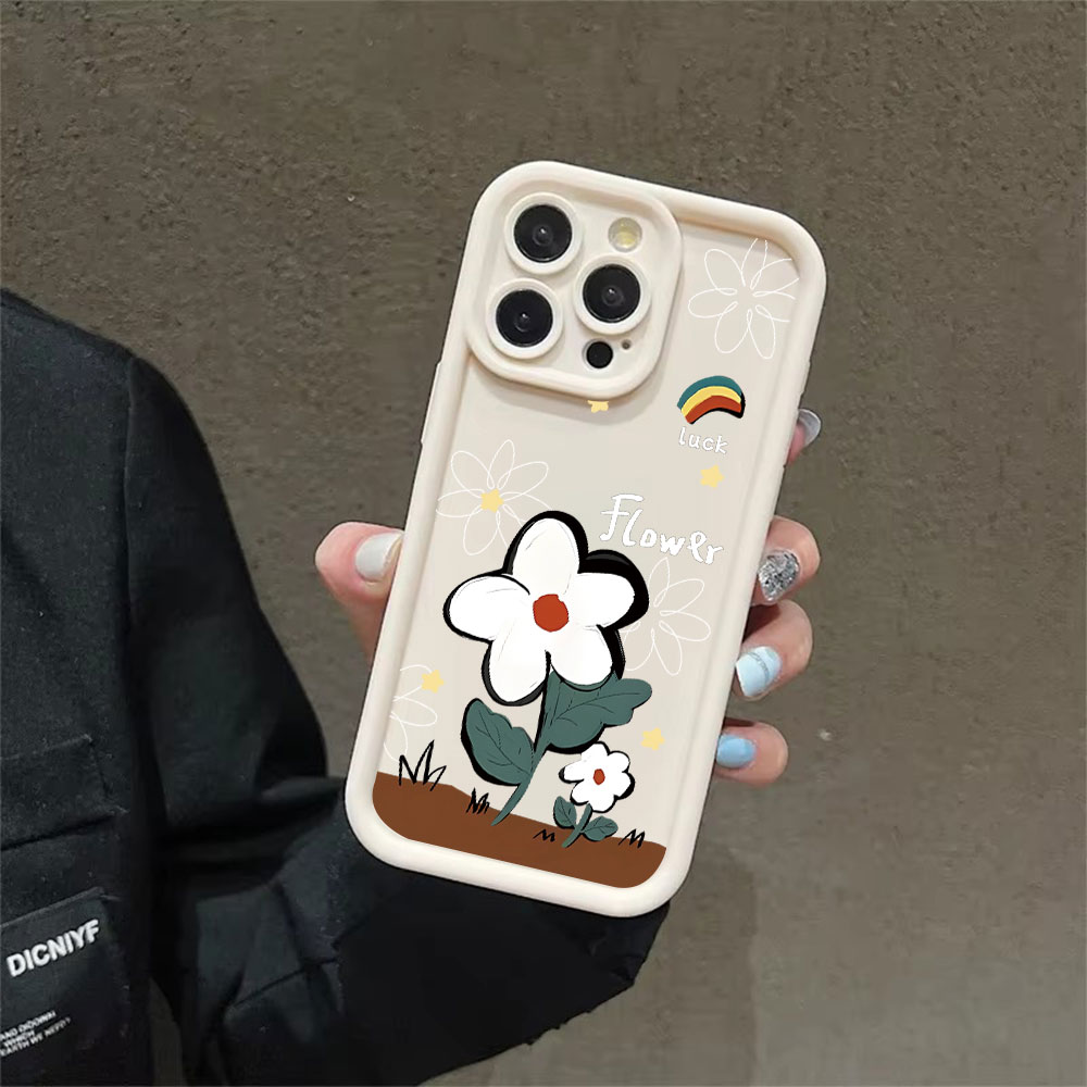Glückliche Cartoon-Blumen Weic – Apple Iphone 15 Bewertung und Preis