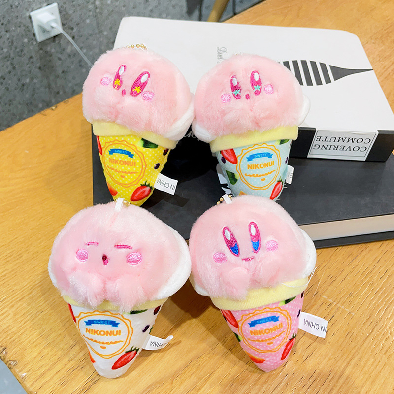 12CM Kirby Eiscreme Plüsch-Anh – Phone Accessories Charms Bewertung und Preis